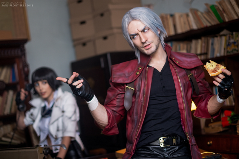 Illustration for article titled Devil May Cry Cosplay Gets A Little Romantic